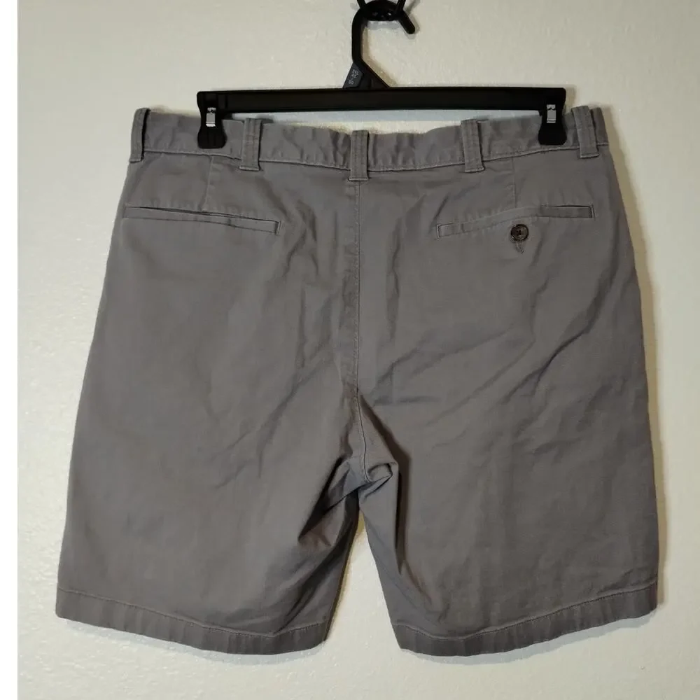 J. Crew Lot of 2 Men's Size 35 Flex Chino Shorts Flat Front 9